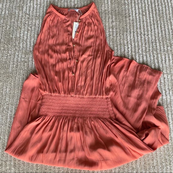 Ramy Brook Dresses & Skirts - NWT Ramy Brook Midi Front Button Up Dress